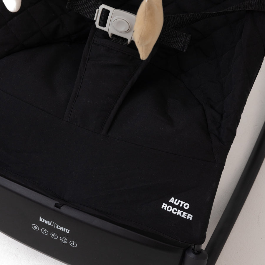 Auto Rocker — Black — control panel detail