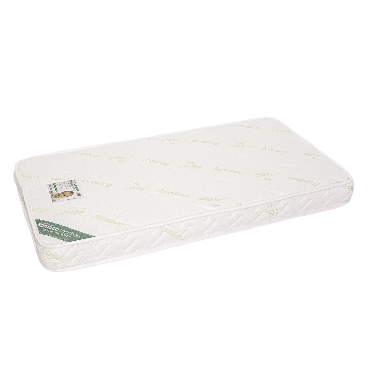 Vulu Cot Bamboo Mattress 131 × 71 cm