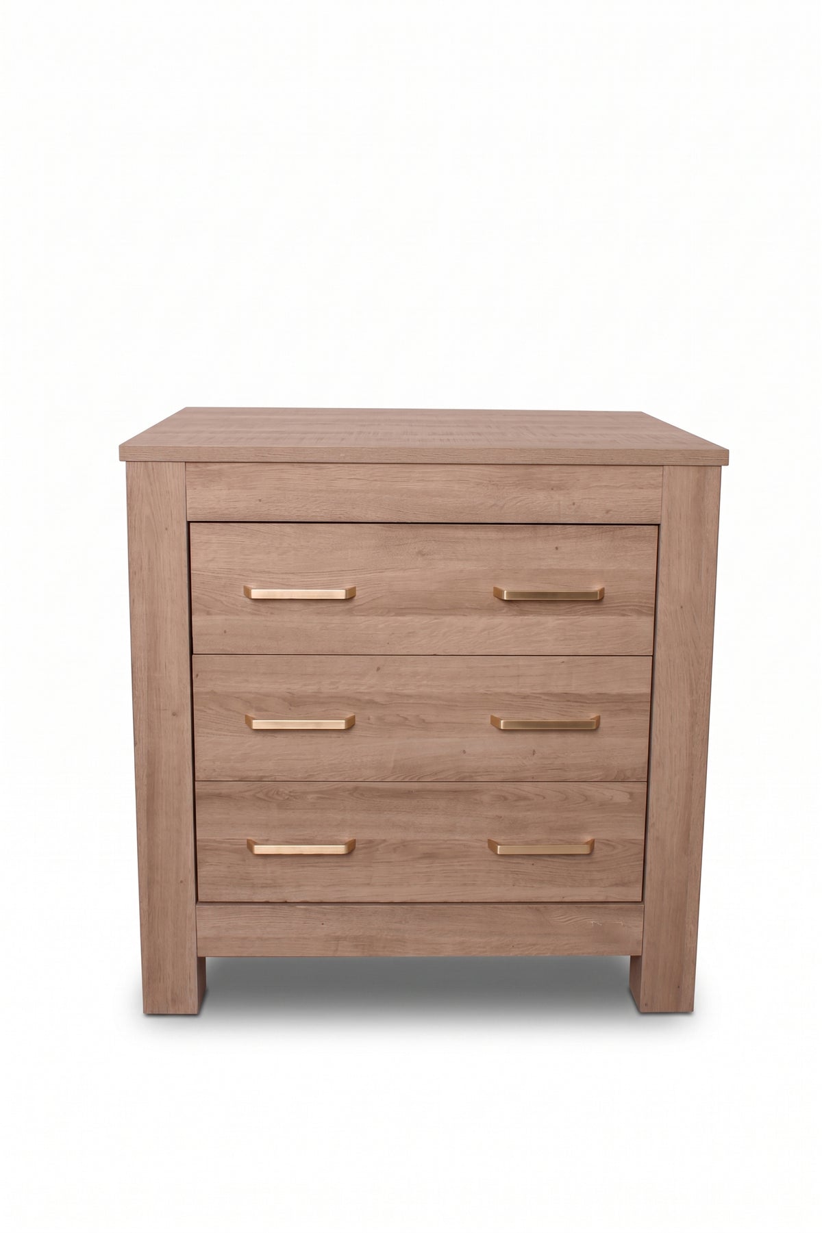 Bordeaux Chest — Hushed Brown Oak — view from above without changer top