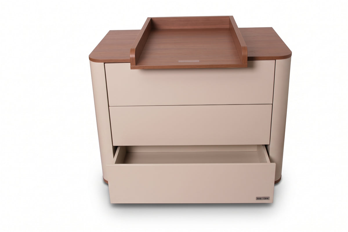 Kenva Chest — bottom drawer open