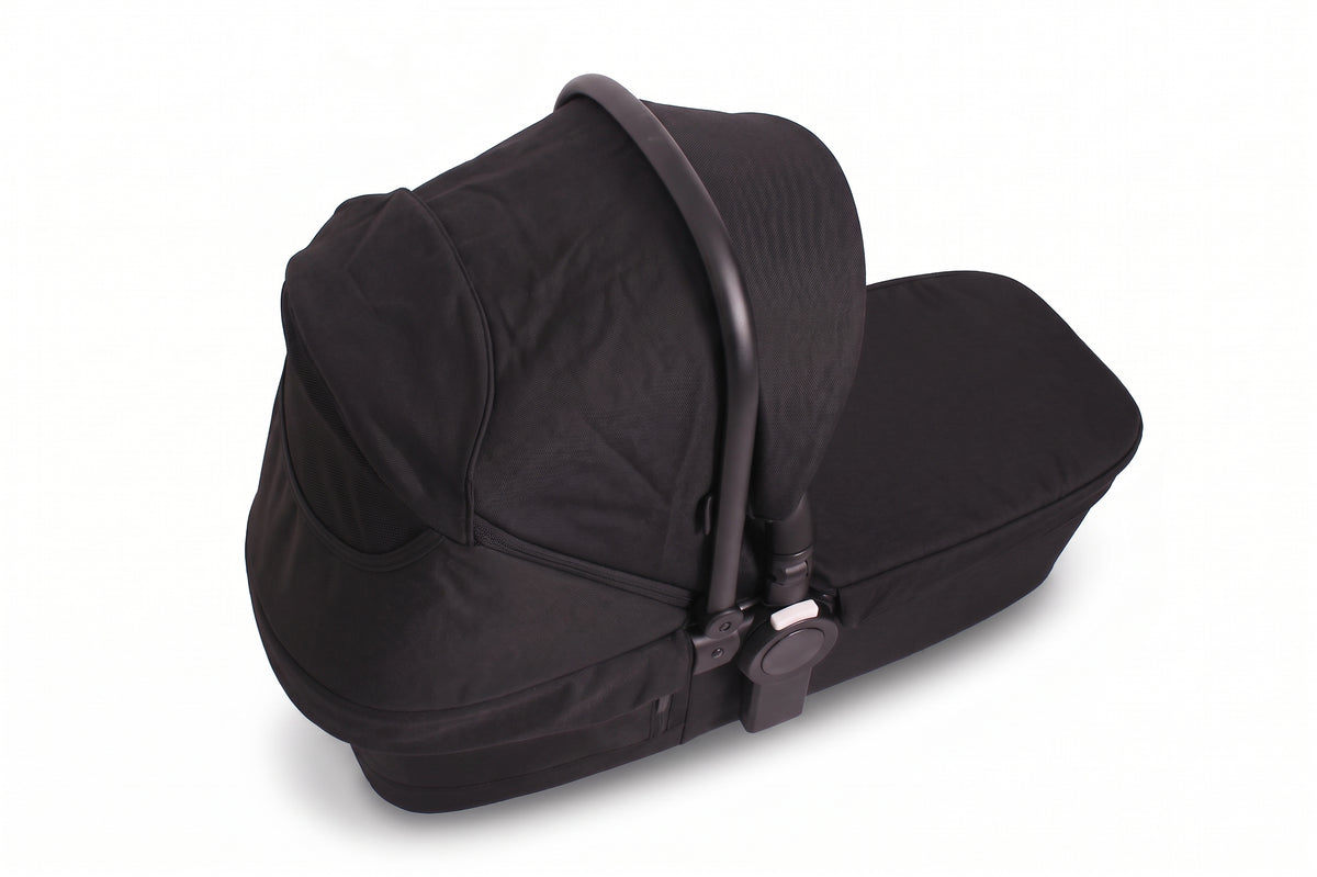 Neo Duo Carry Cot — Ebony — shown on the frame 5