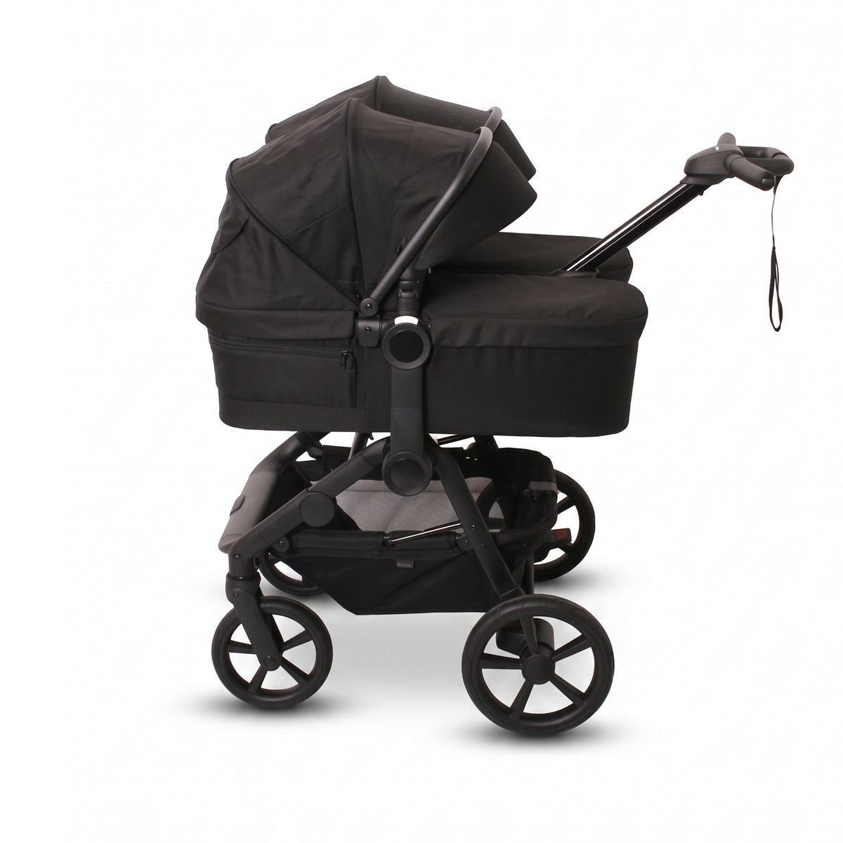 Neo Duo Carry Cot — Ebony — shown on the frame 10