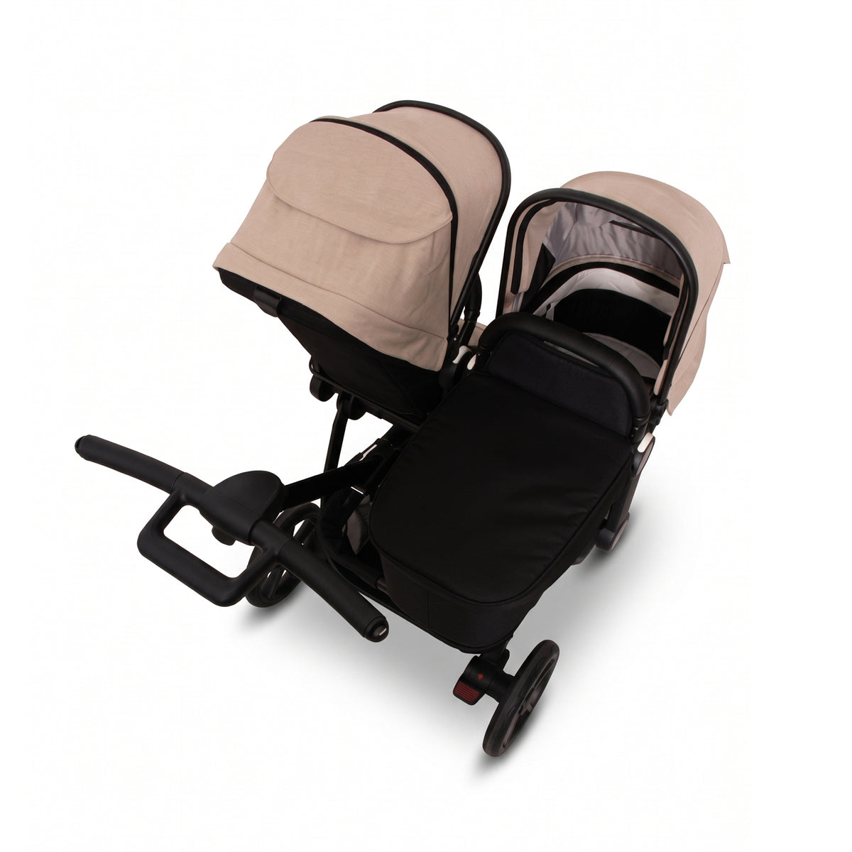 Neo Duo Carry Cot — Sand — shown on the frame 15