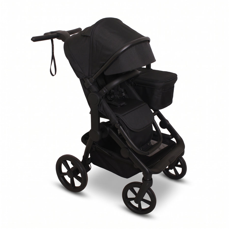 Neo Duo Stroller — Ebony — configuration 17