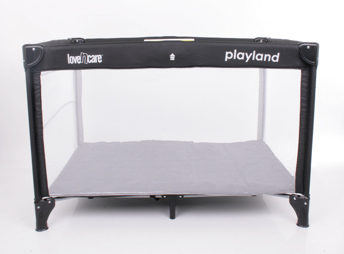Playland Travel Cot — Nero