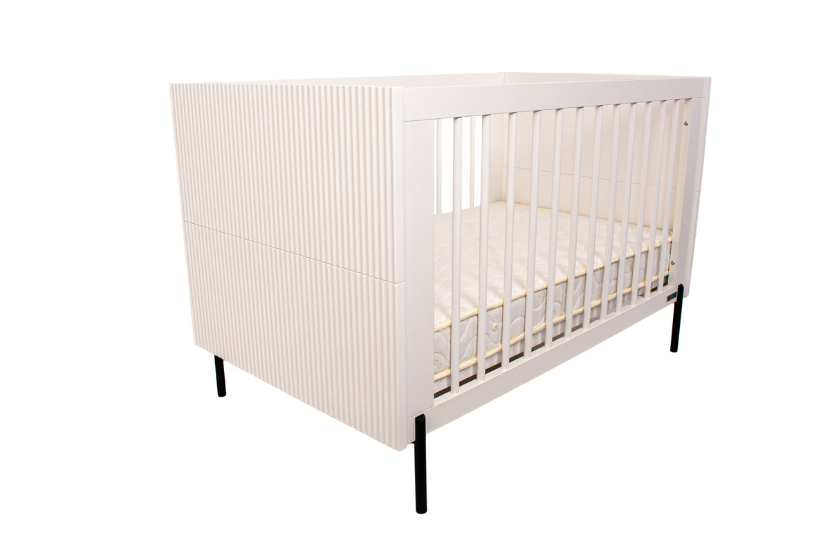 Waves Cot — fluted wave end