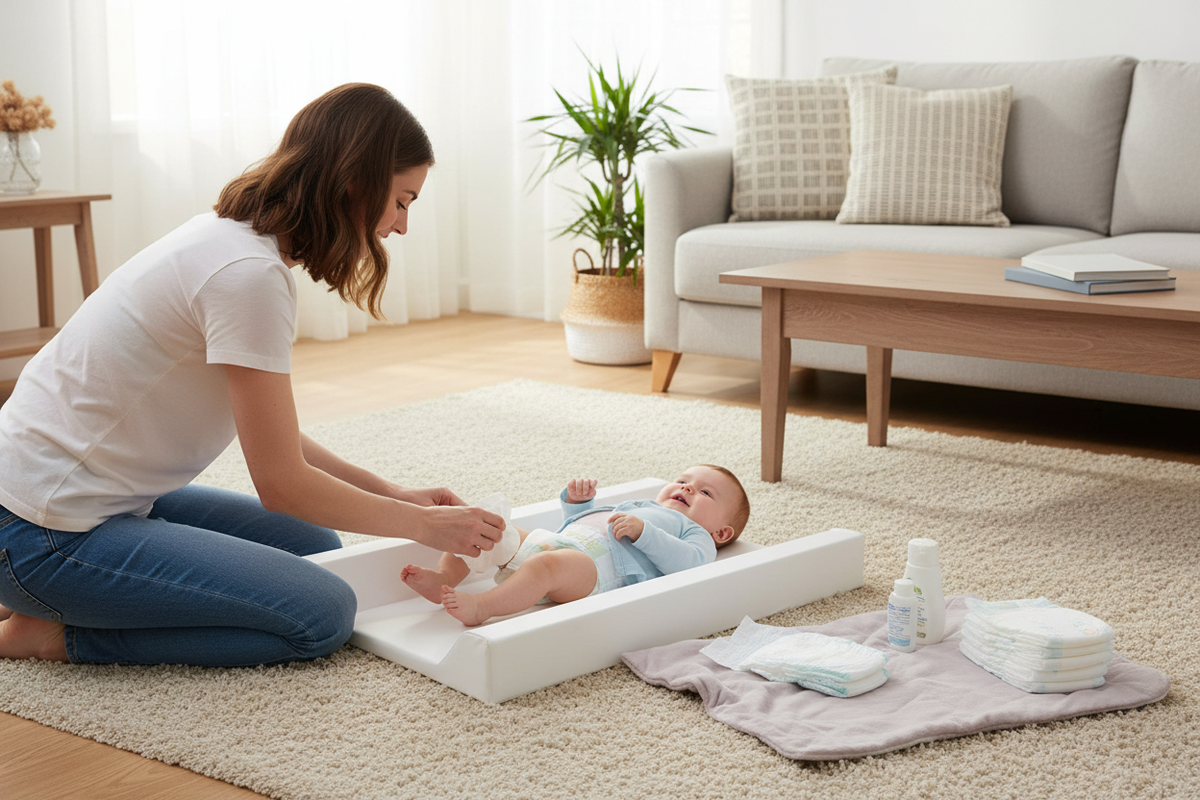 Change pad in use on the chest