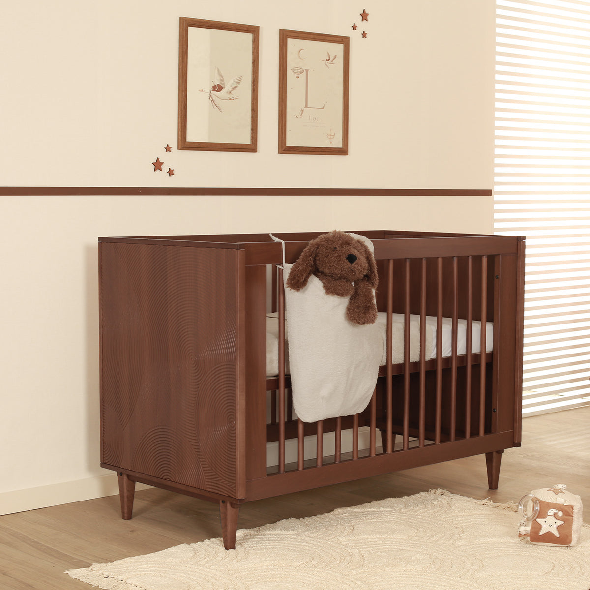 Wabi Cot — in a nursery