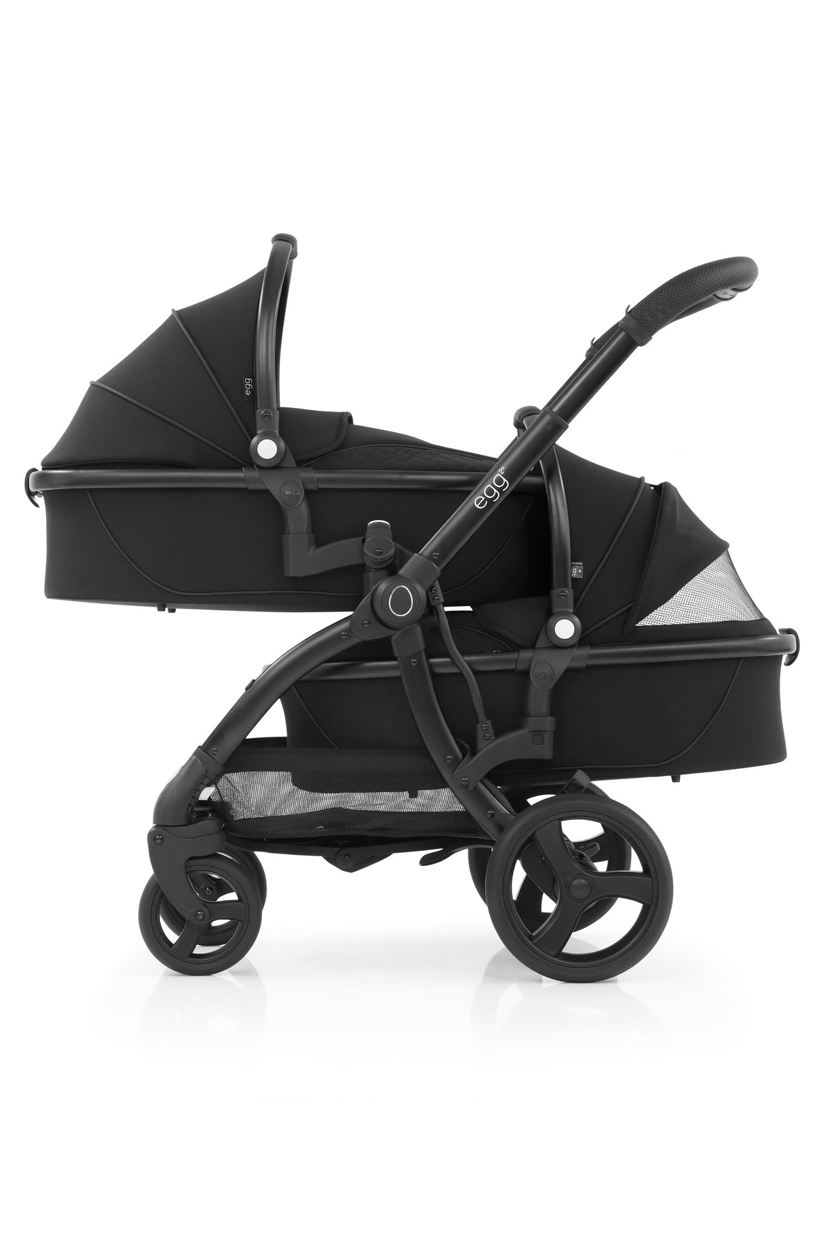 egg2 Tandem Seat — Just Black — tandem mode 2