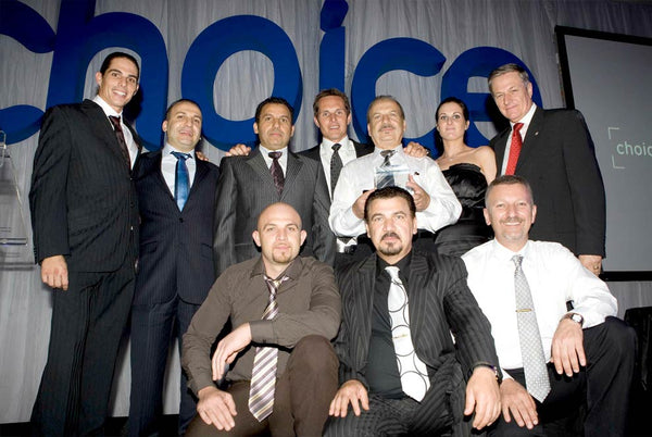 The Love N Care team at the 2010 CHOICE Awards