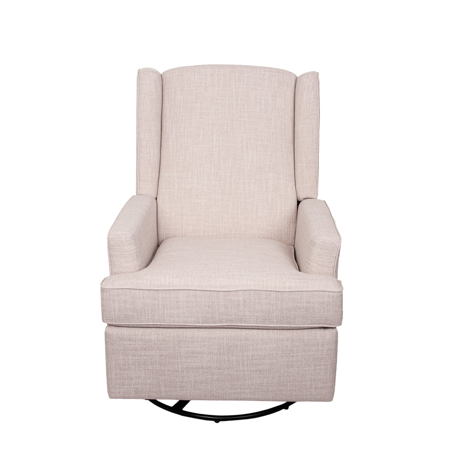 Luna Electric Recliner — Egg Shell — front