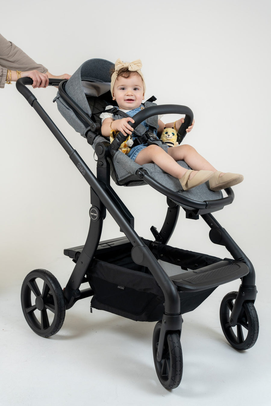 Neo Stroller — Heathered Grey — view 9