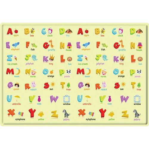 Playmat — Side B, Alphabet