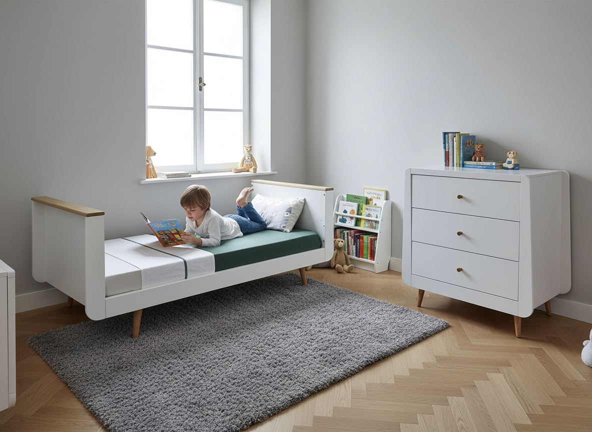 Santorini Chest with the junior bed