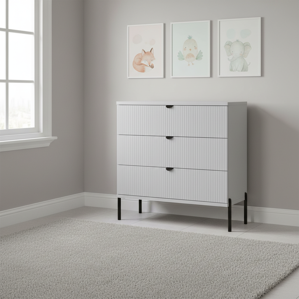 Waves Chest, bedroom