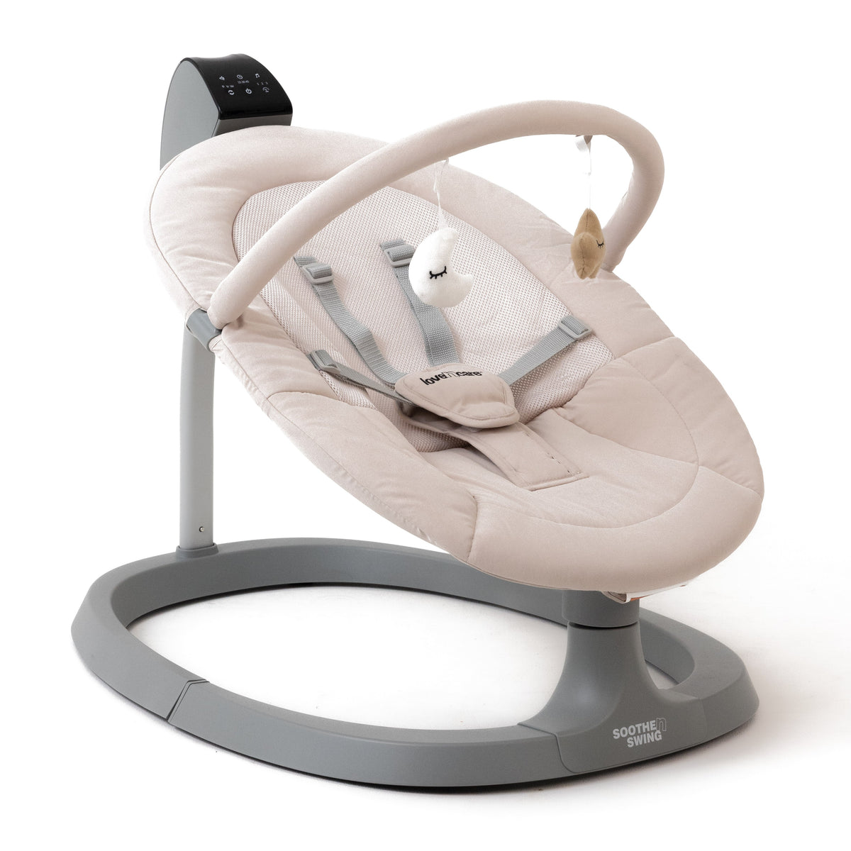 Soothe N Swing — front three-quarter, low angle