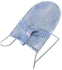 Baby Wire Bouncer — Sky Blue — view 2