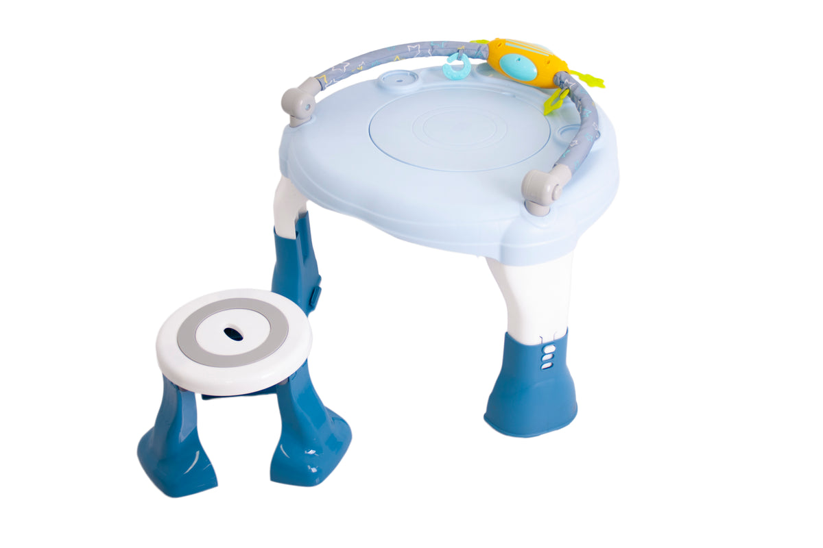 Activity Centre as a play table and stool