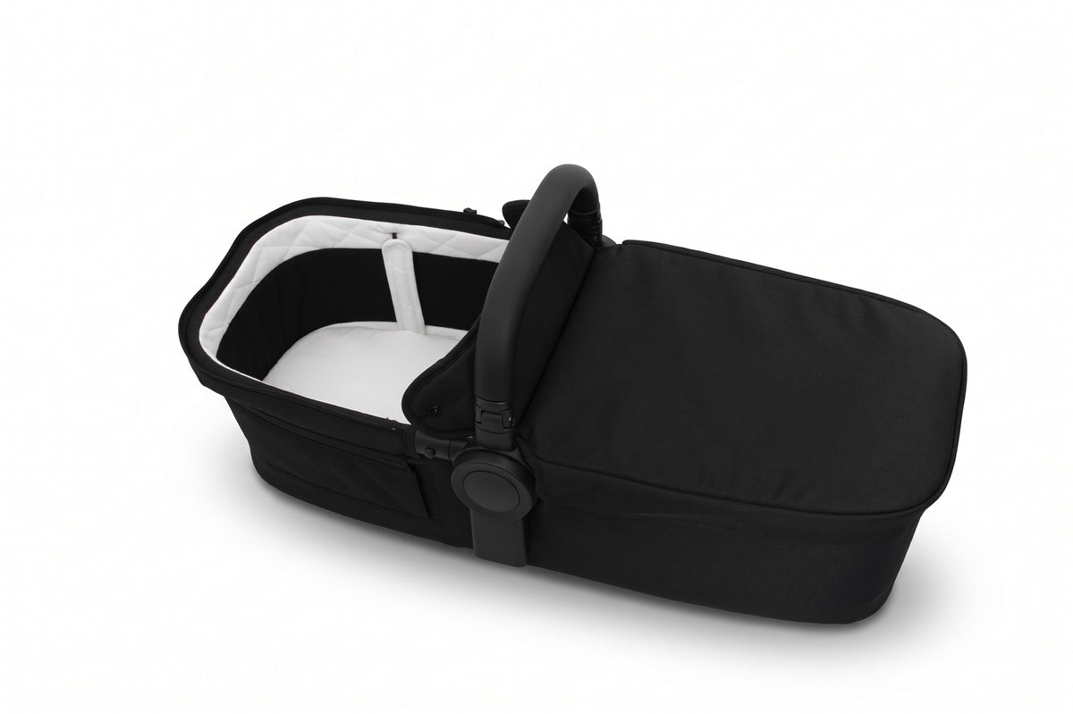 Neo Duo Carry Cot — Carry cot as supplied, without canopy, side view
