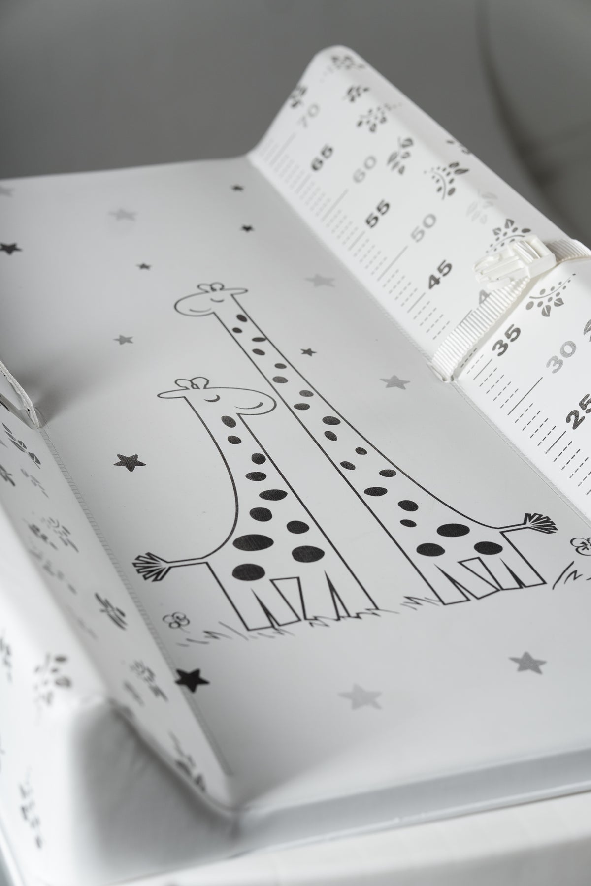 Omega Change Table — Giraffe, bath open