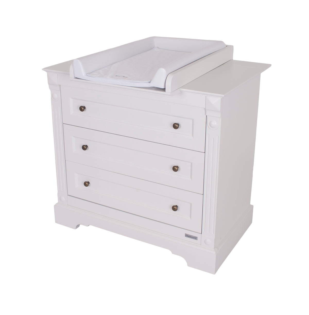 Emilia Chest — White, angle