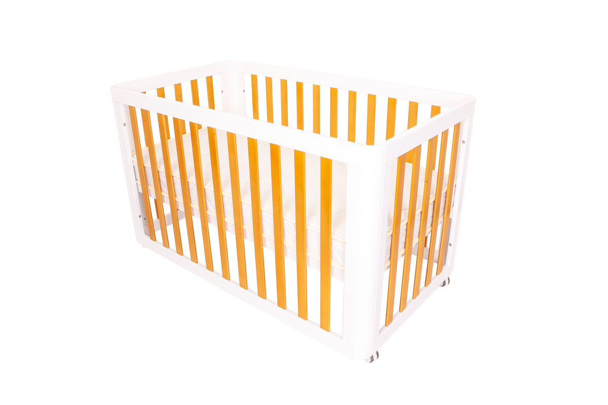 Hera Cot — Almond, angle