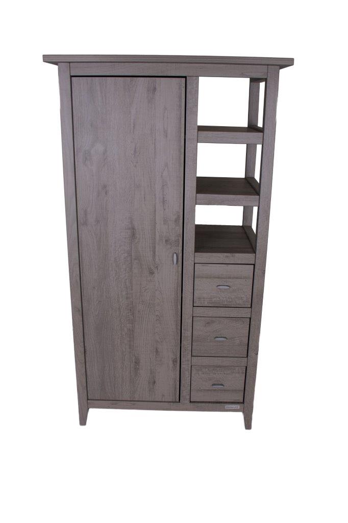 Lyon Wardrobe — Dark Grey