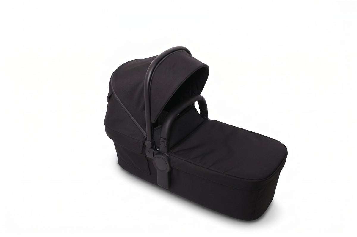 Neo Duo Carry Cot — Ebony — shown on the frame 4