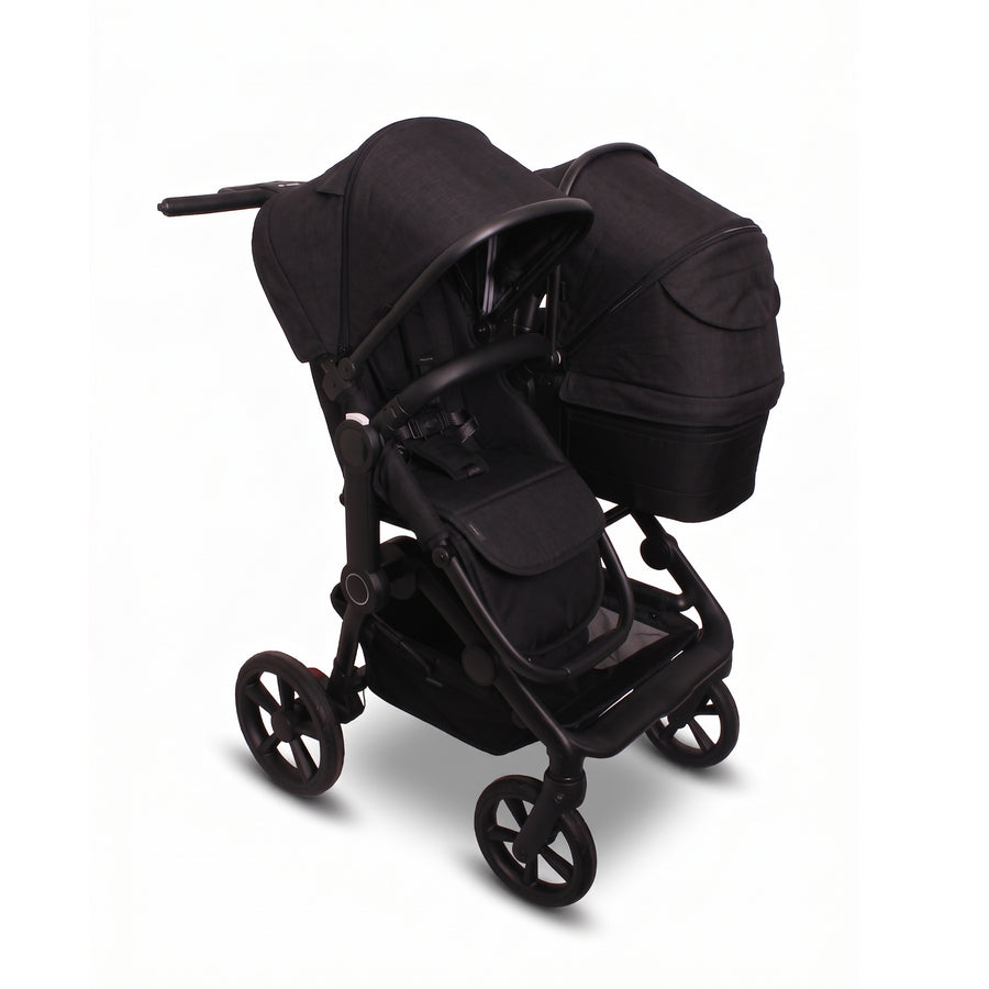 Neo Duo Stroller — Ebony — configuration 9