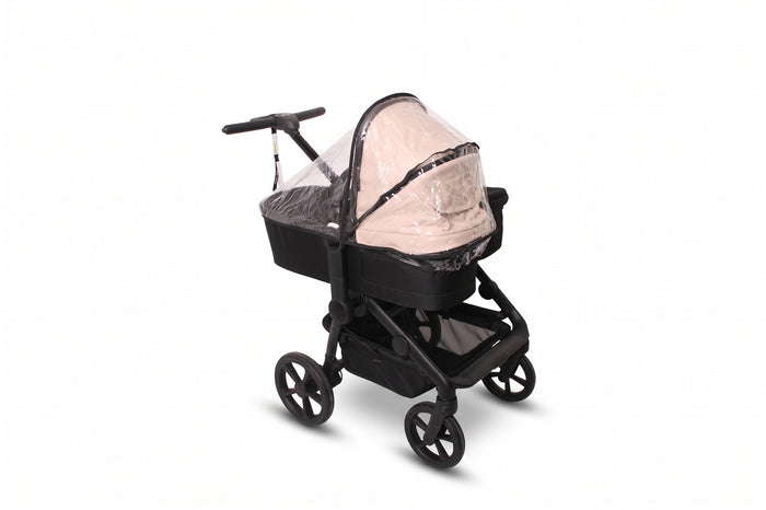 Neo Duo Rain Cover — Rain cover on the carry cot