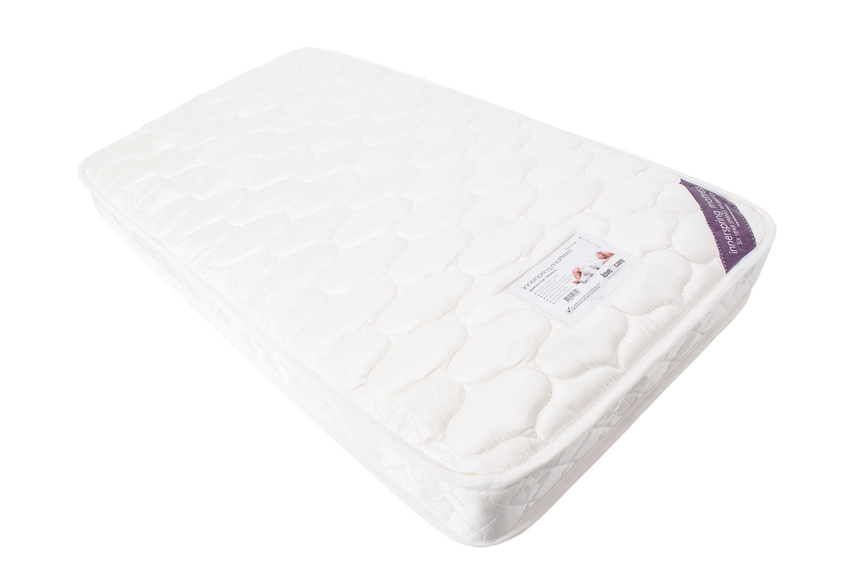 Shell Innerspring Mattress — corner label