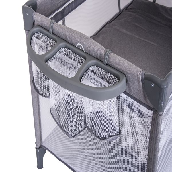 Sleep N Go Travel Cot — Grey