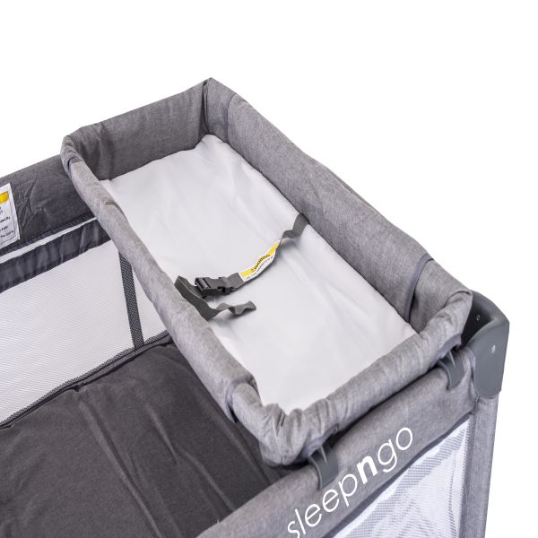 Sleep N Go Travel Cot — Grey