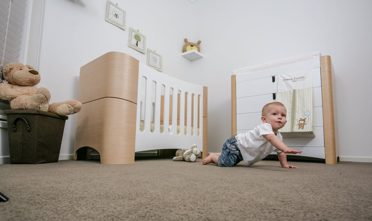 Vulu Cot and Chest, playtime