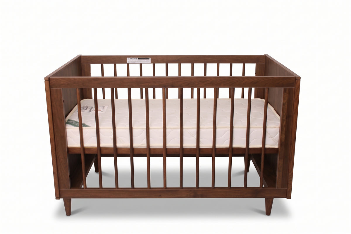 Wabi Cot — mattress base in the lower position