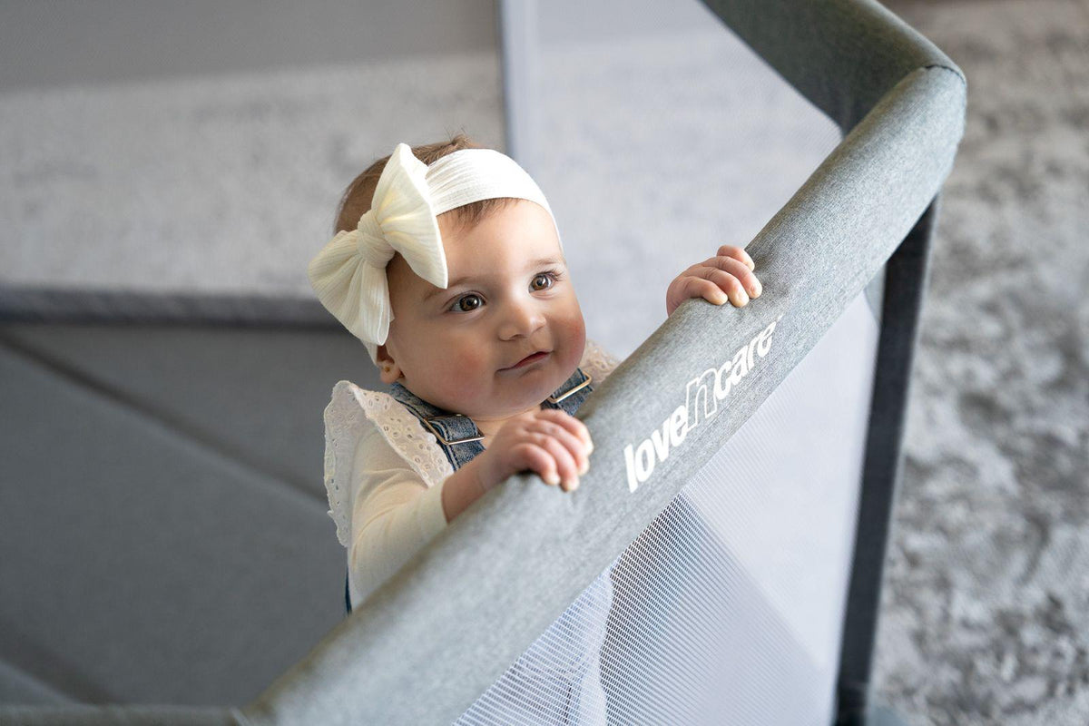 Toddler in the Play Yard