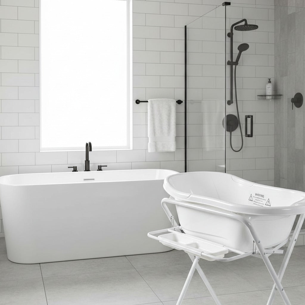 Bath Stand in the bathroom