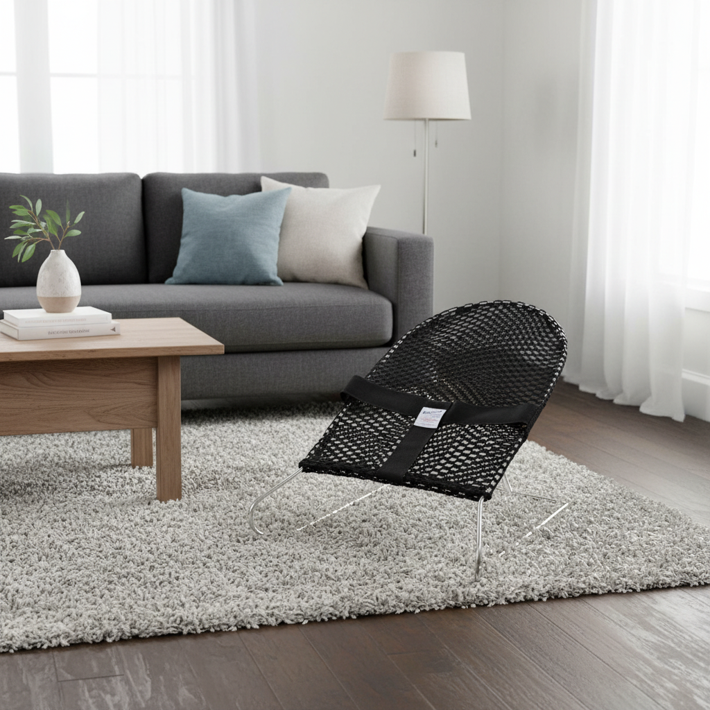 Baby Wire Bouncer — Black — view 3