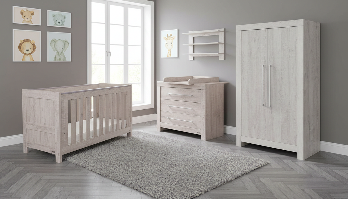 Houston Wardrobe in the full nursery range