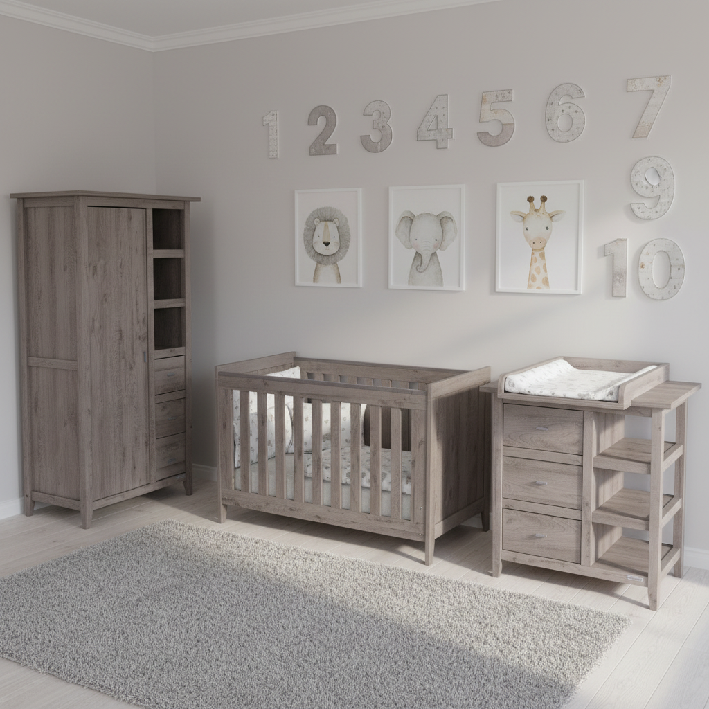 Lyon Cot – Dark Grey — Complete the set