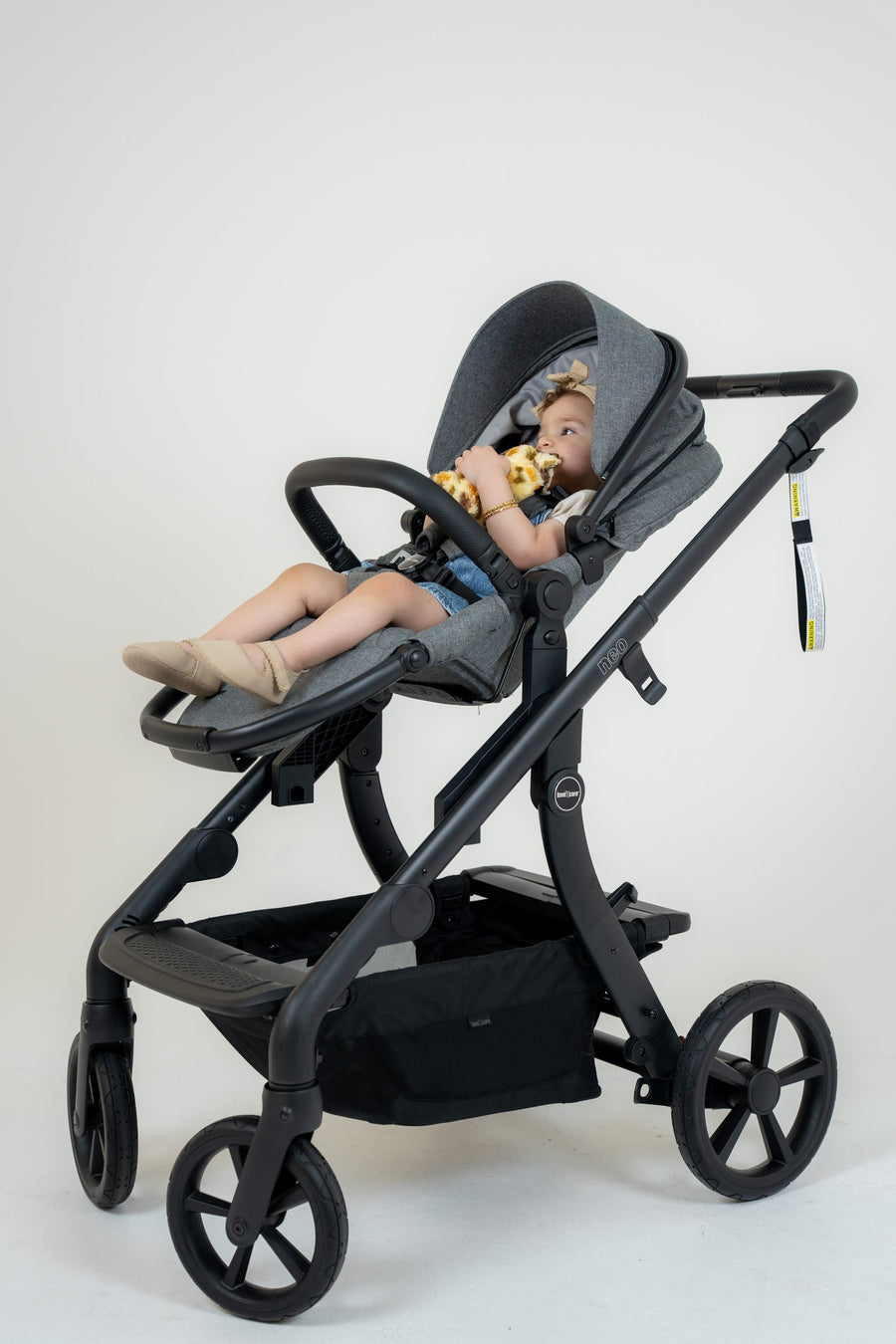 Neo Stroller — Heathered Grey — view 6