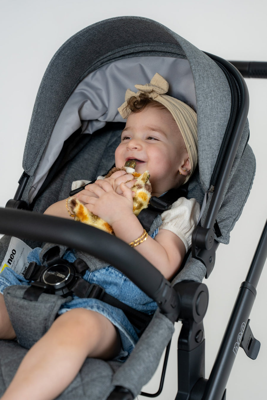 Neo Stroller — Heathered Grey — view 7
