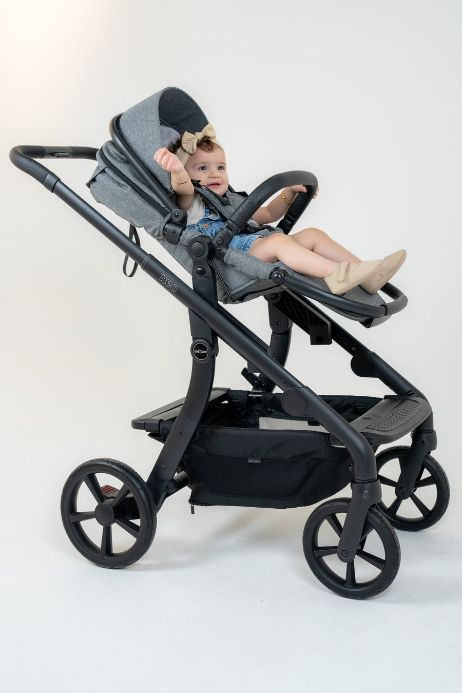 Neo Stroller — Heathered Grey — view 8