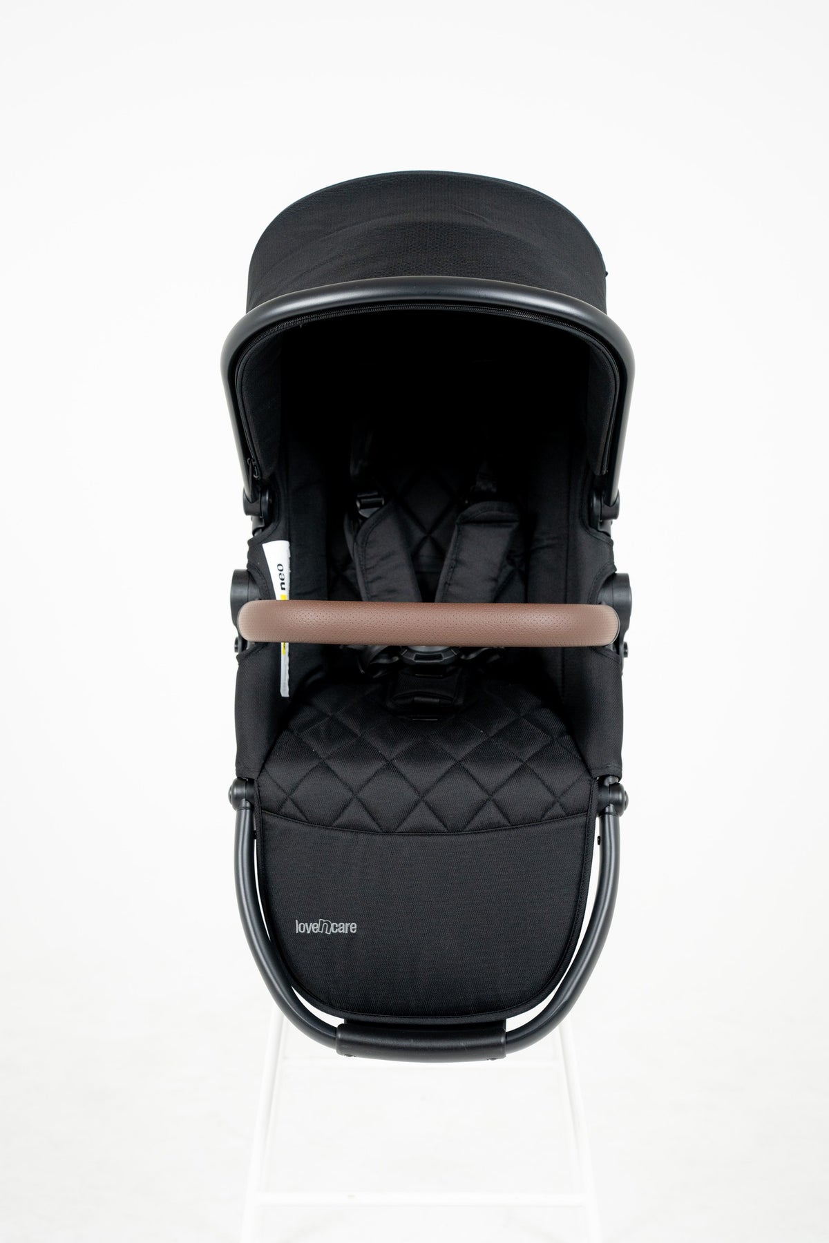 Neo Stroller Seat — Ebony — front
