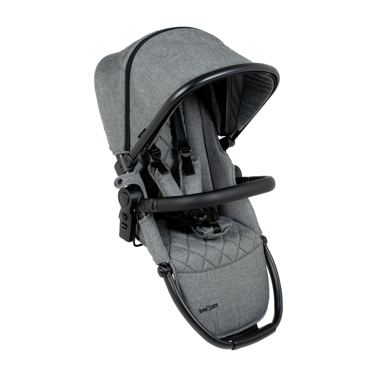 Neo Stroller Seat — Heathered Grey