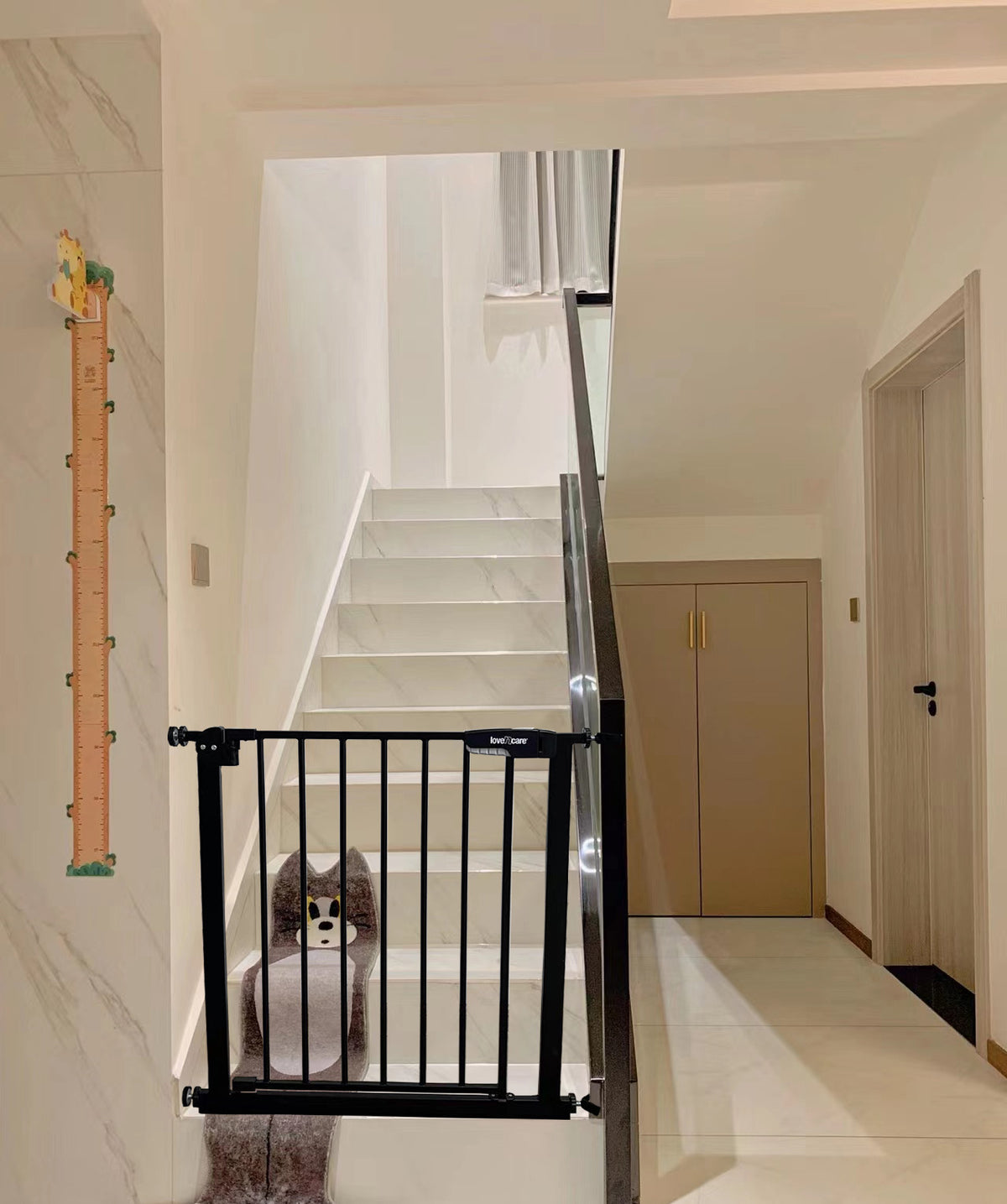 Safety Gate — Black — pets too