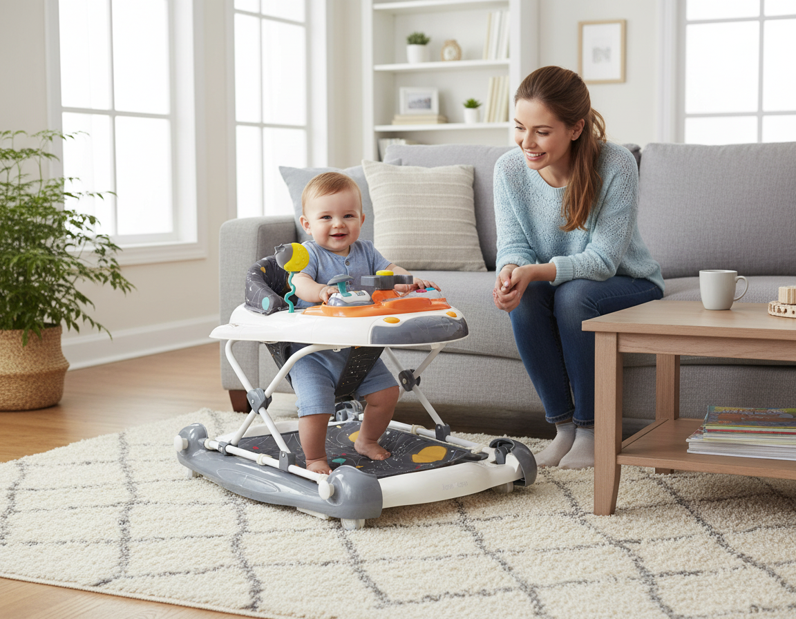 Shuttle Walker with parent