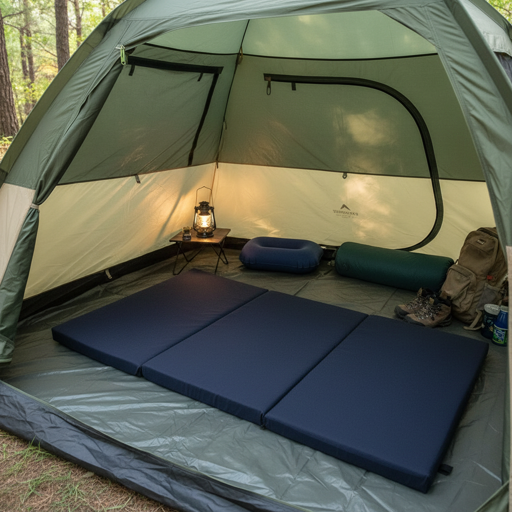 Foldable Travel Mattress — Sleep, anywhere