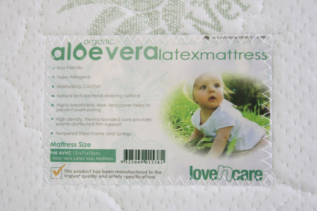 Vulu Cot – Aloe Vera Mattress — The aloe layer