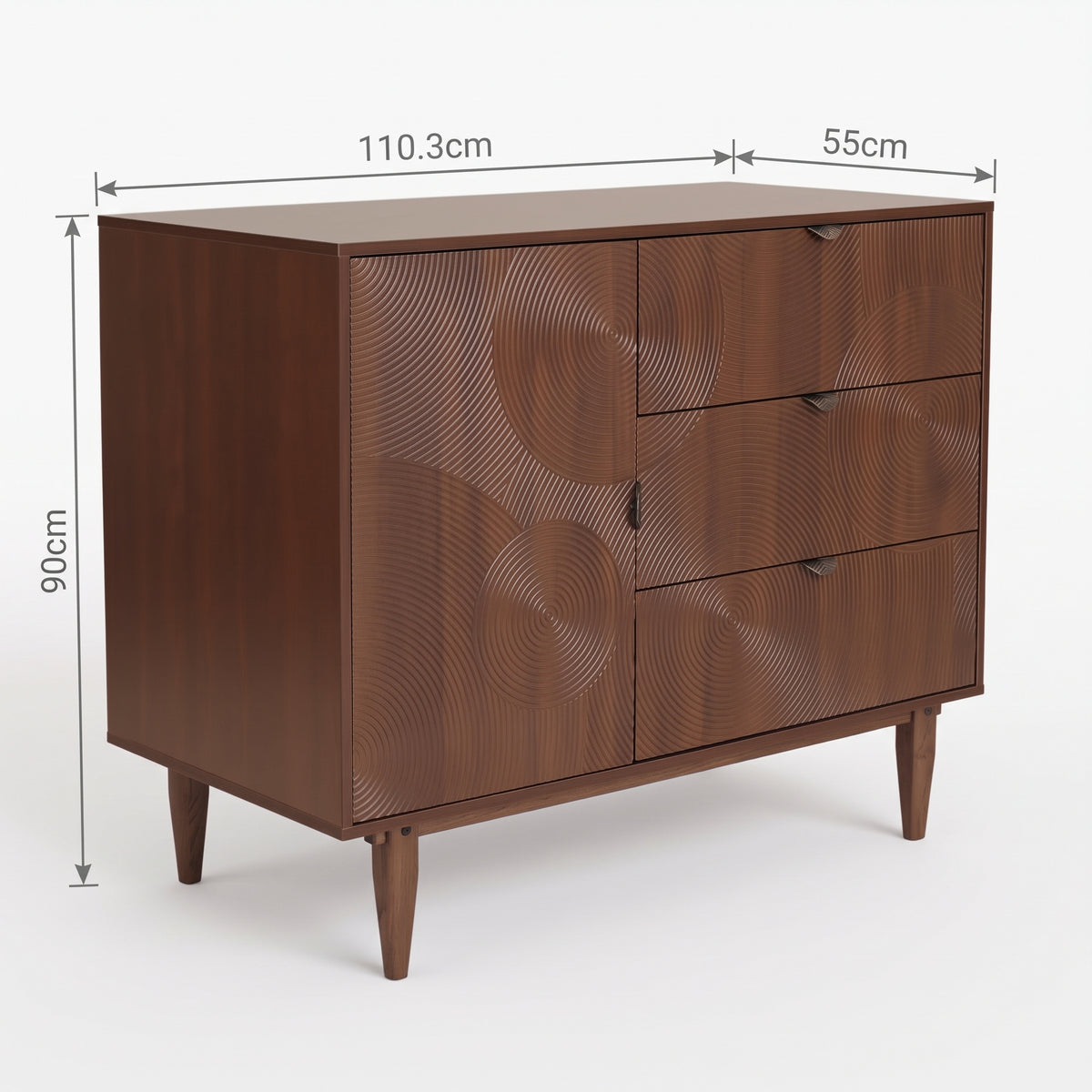 Wabi Chest — dimensions without changer